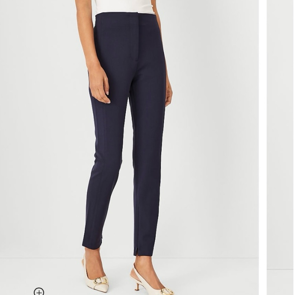 Ann Taylor Skinny Navy Pants Size 10